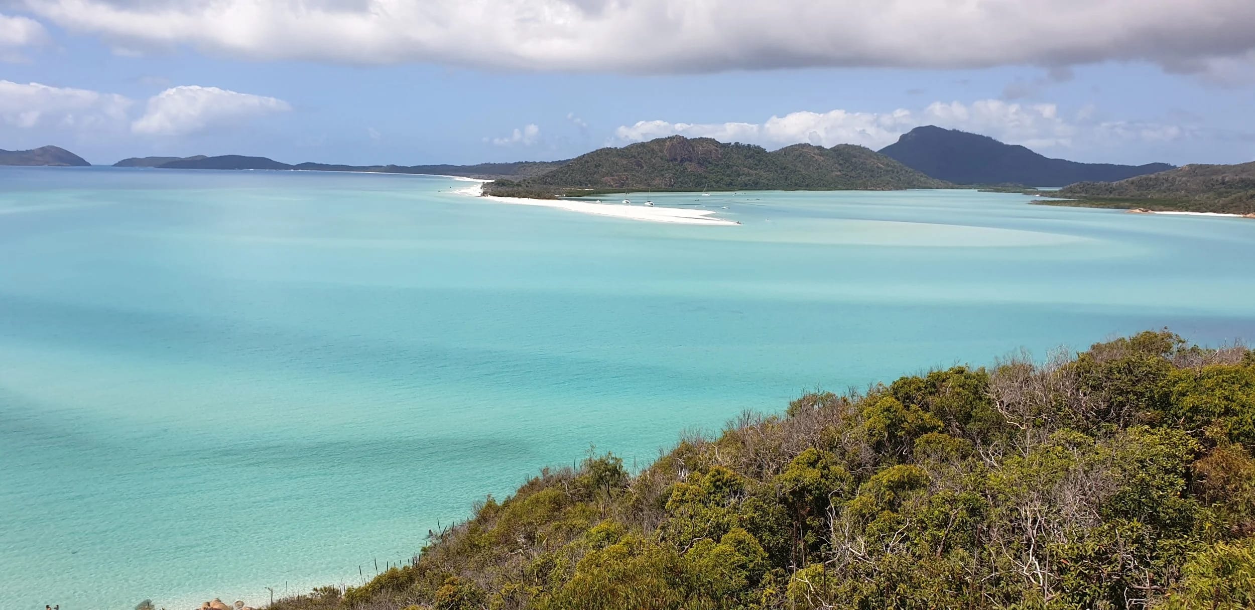 Whitehaven Beach, Queensland — the landscape that inspires our work